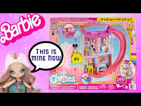 Barbie Chelsea Playhouse | A NEW HOUSE FOR BRITNEY | Bored House Flies Toy Reviews