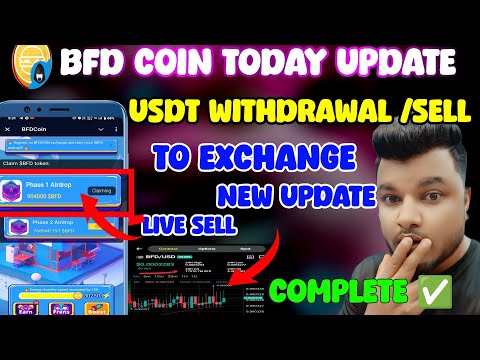 Bfdcoin Withdrawal Process l Bfd Coin Today New Update l Bfdcoin Real Or FAKE l Bfdcoin