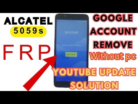 Alcatel 5059s Frp Bypass | Google Account Remove | Without PC | 2024 Easy Method