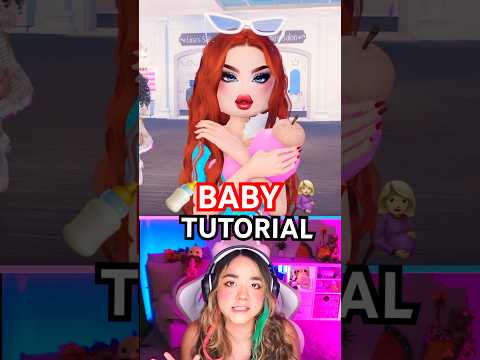 👶BABY HACK TUTORIAL in DRESS to IMPRESS!