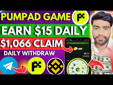 pumpad official airdrop bot | pumpad official bot withdraw | how to withdraw pumpad official