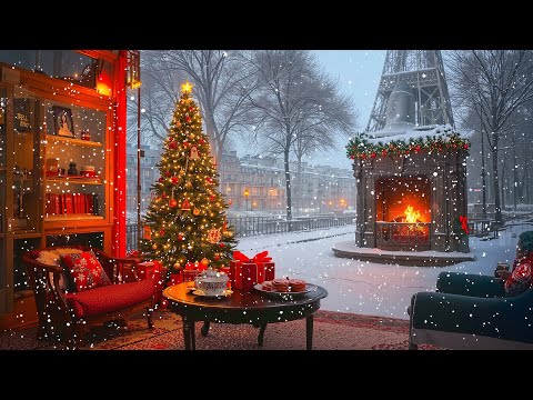 Warmth of Coffee Corner ~ Unwind, Immerse in Christmas Ambience with Soft Jazz Winter ❄️🪔