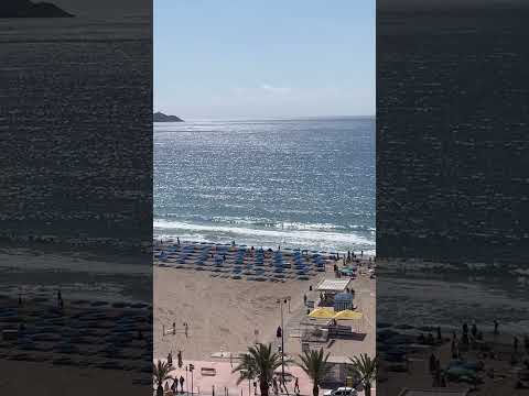 My favorite Sunday’s place. Benidorm city beach #lookoftheday