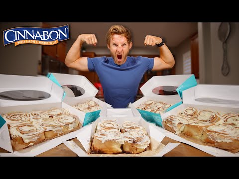 The 25 Cinnabon Challenge! (22,000 Calories)