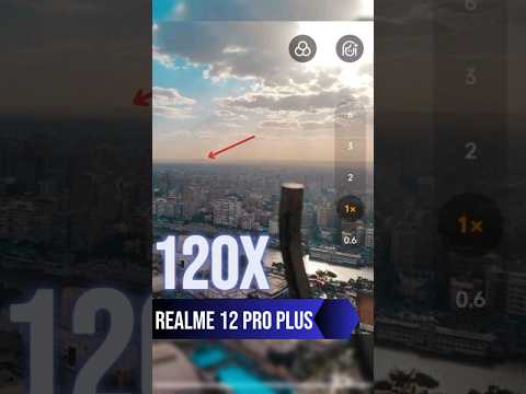 انا مش مصدق اللي شوفته من فوق برج القاهرة بالموبايل ده 🤯 #realme12plus5g