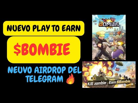 $BOMBIE NUEVO PLAY TO EARN GRATIS🔥 NUEVO AIRDROP DE LA CATIZEN🚀 #telegram #catizen #bombie #airdrop