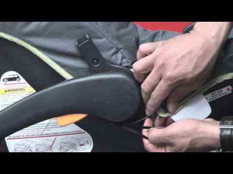 Chicco Keyfit - Cleaning Car Seat (Part 2 After cleaning, step by step reassembly)