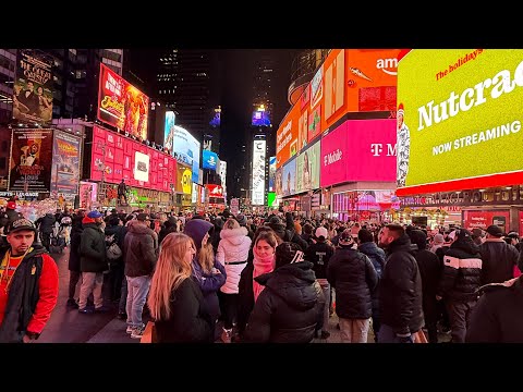 New York: Entertainment Times Square Sunday Night 😂❤️✌️