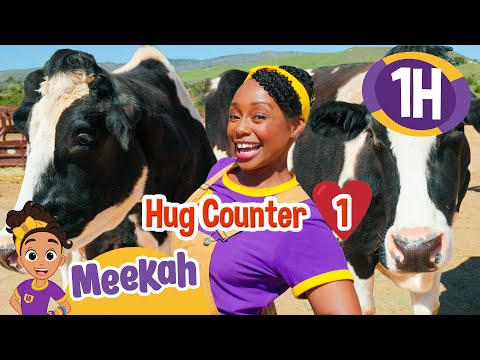 Meekah Loves Hugging Cows | Meekah Educational Videos For Kids