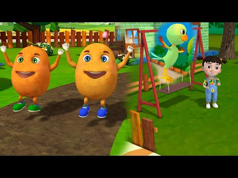 Main Tota Main Tota & Aloo Kachaloo Beta - Kids Learning Rhymes | Hindi Rhymes For Kids | Balgeet