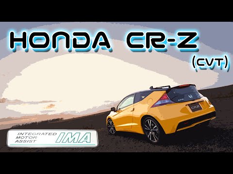 【峠が楽しいスポーツカー】(CVT) HONDA CR-Z (ZF2) IMAハイブリッド フル加速 | 1500ccでも楽しめる！  巡航回転数  エンジン始動  HONDA  IMA hybrid