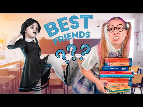 Berbagai Tipe Teman Terbaik di Sekolah! Wednesday Addams Membantu Mendapatkan Kembali Pacar