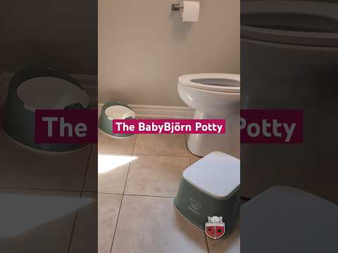 Potty train in style with the BabyBjörn potty! #pottytraining #baby #pottytrainingtips