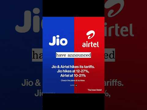 Jio and Airtel recharge hike comparison