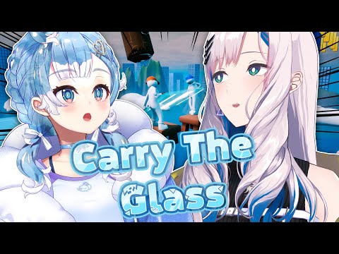 【Carry the Glass】REINBO TEAMWORK !!! DONT BREAK THE GLASS【Pavolia Reine/Kobo/hololiveID】