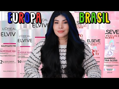 💖 ELSEVE GLYCOLIC GLOSS: Versão do Brasil versus Versão da Europa. Qual é melhor?