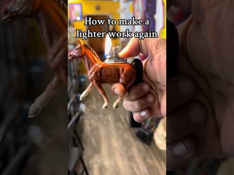 How to make a vintage lighter work again.