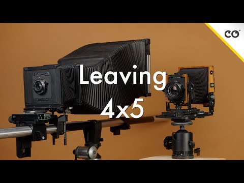 Leaving 4x5 Photography || Opinion