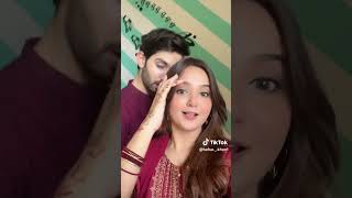 Hafsa Khan new TikTok video With Shaheer Khan