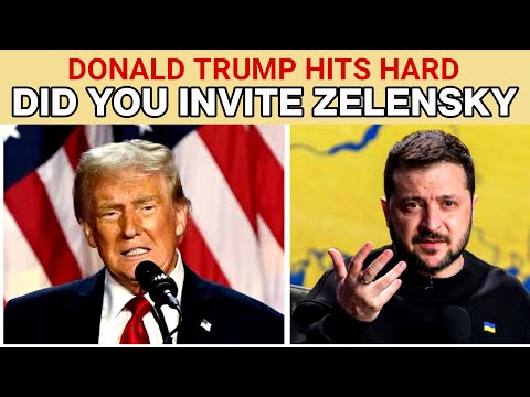 UNBELIEVABLE! Trump Pressed Directly: Did You Invite Zelensky to the Inauguration?