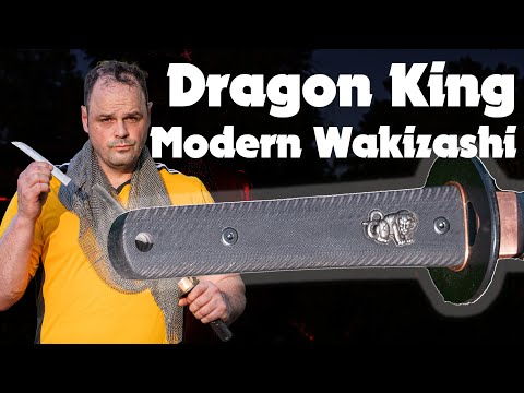 Dragon King $275 Modern Wakizashi Review and Destruction