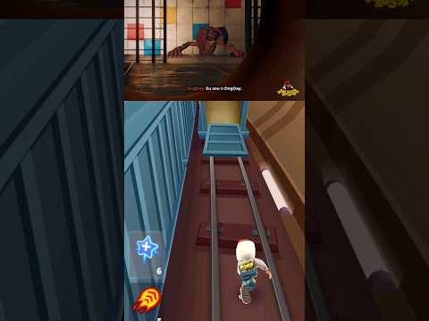 @mussoumano vs DOGDAY SUBWAY SURFERS!!! PARTE 1 #shorts