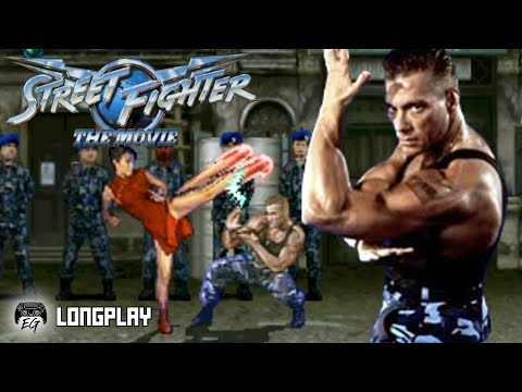 [PS1] Street Fighter The Movie [Movie Battle Mode] - Gameplay / Playthrough / LongPlay