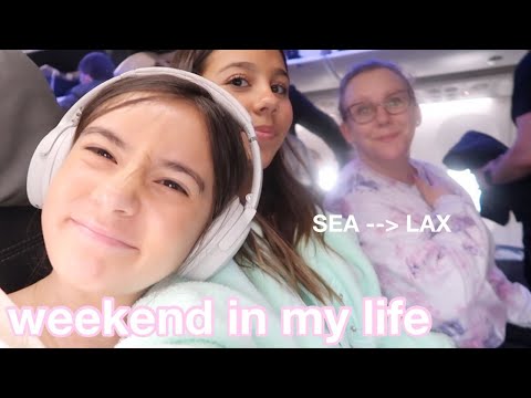 SPEND THE WEEKEND WITH ME IN LA *harry styles concert, disney, knotts berry farm*