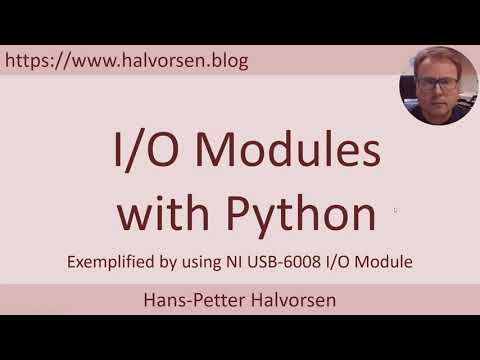 DAQ with I/O Modules in Python