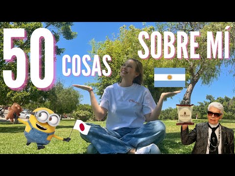 50 COSAS SOBRE MÍ🪆🇦🇷👱🏼‍♀️✈️ | わたし は Krawczyk Sofia です。🎎