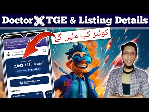 Doctor X TGE & listing Details | Doctor X Withdraw | Doctor X Airdrop