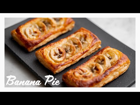 冷凍パイシートで簡単さくさくバナナパイの作り方 │ Banana Pie