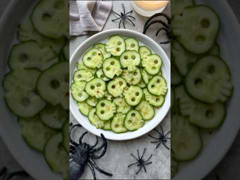 Skull Cucumber Salad☠️