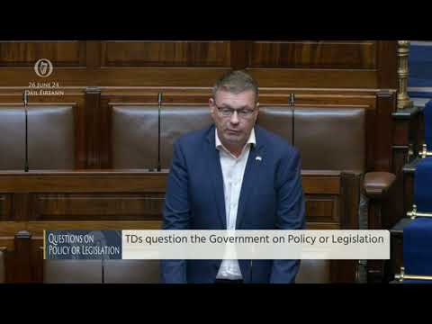 Labour TD Alan Kelly suggests that cocaine is being used within Leinster House