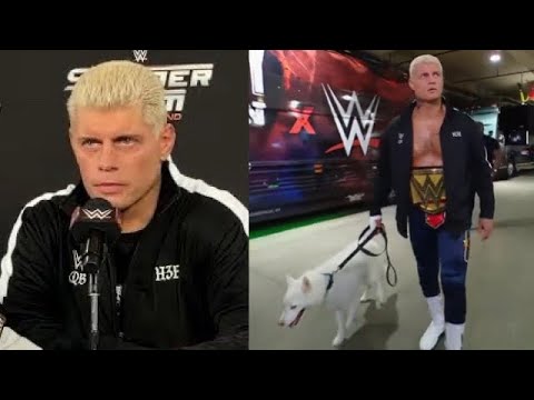 Cody Rhodes On Why Pharaoh Won't Be Traveling With Him To WWE Shows - SummerSlam Press Conference