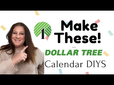 Dollar  Tree 2023 Calendar DIYS You Should TRY This Year!