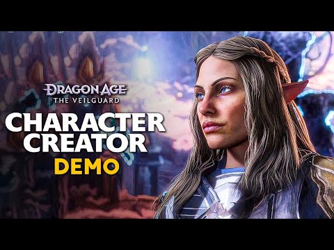 DRAGON AGE THE VEILGUARD Free Character Creator Gameplay Demo 15 Minutes 4K