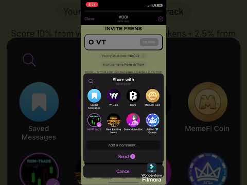 Vooi Airdrop on telegram#vooi #telegram #bot