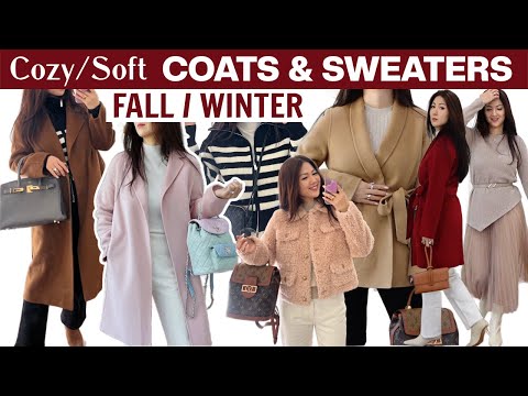 GORGEOUS WOOL & CASHMERE COATS AND SWEATER OUTFITS for Fall Winter | CHARIS♥️