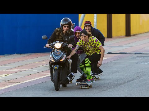 Cee-Lo y Sangria Full Tour Video | Barcelona and Madrid, Spain Skateboarding