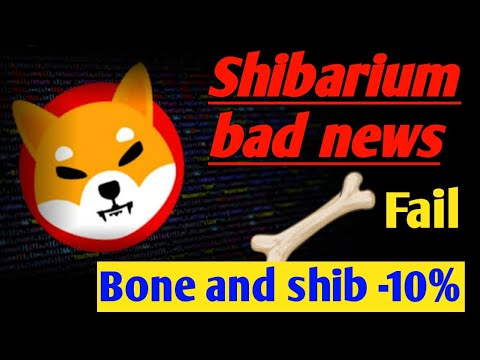 Shiba Inu  SHIBARIUM Bad news || BONE in Danger || Latest cryptocurrency updates