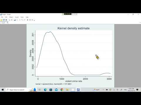 06. Regression and Post Estimation Analysis (crime.dta)