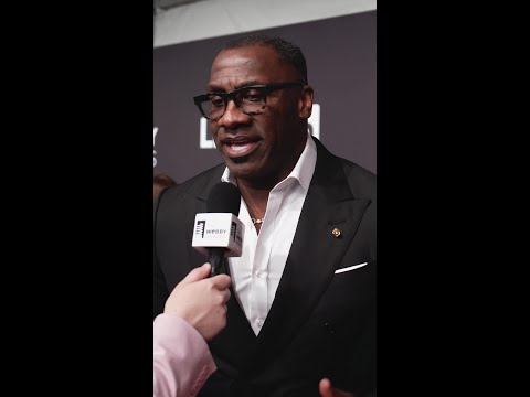 Shannon Sharpe on the Red Carpet at the 28th Annual Webby Awards #webbys