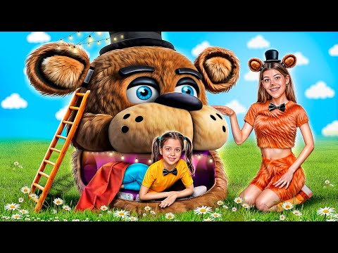 Ми збудували секретний будиночок Freddy Fazbear! П’ять ночей у Фредді – в Реальному житті!