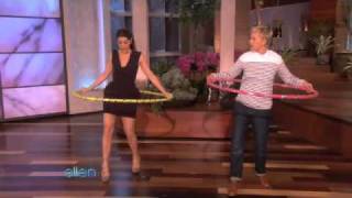 Marisa Tomei Hula-Hoops Her Way to Fitness!