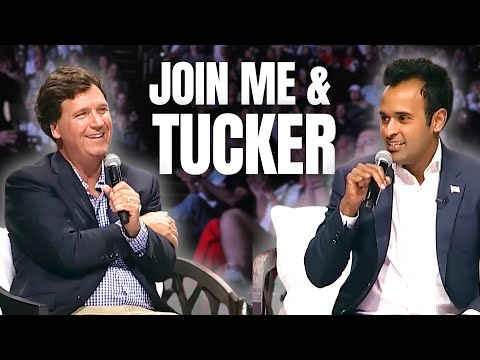 Join Vivek on the Road With @TuckerCarlson