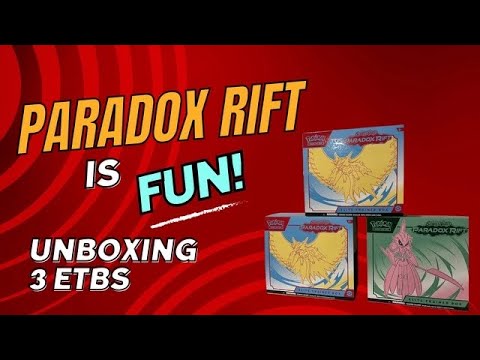 Opening 3 ETB's of Paradox Rift!  Were the hits good???