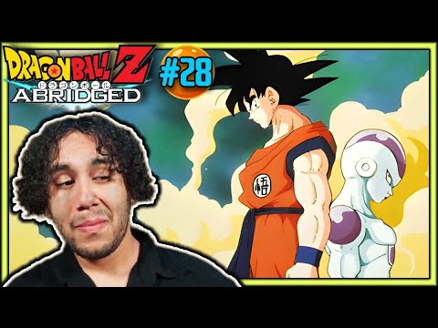 GOKU VS FRIEZA  - DragonBall Z Abridged Episode 28 BLIND REACTION