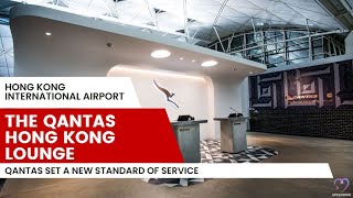 Is the Qantas Hong Kong Lounge REALLY the New Gold Standard? 🤯 Honest Review Inside! 🍸✈️