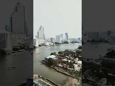 在曼谷ICONSIAM 7F平台上眺望美麗的湄南河 #iconsiam